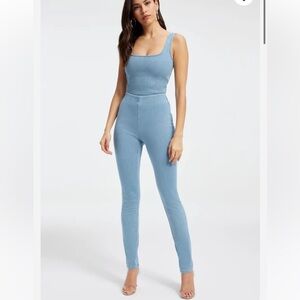 GOOD AMERICAN SOFT SCULPT PULL-ON SKINNY JEANS SIZE 1/SMALL